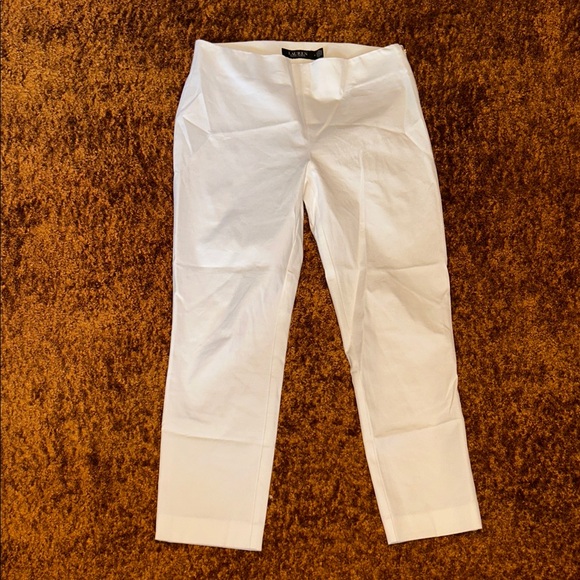 Lauren Ralph Lauren Pants - Lauren Ralph Lauren Crisp White Chinos